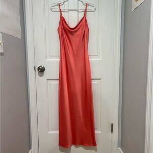 Express Coral Maxi Dress